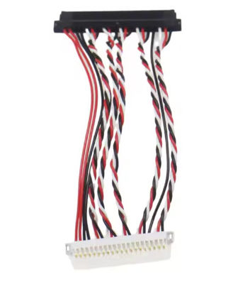 Spezielles Kabeldesign LVDS-Signalkabel für industrielle Bildschirme     I-PEX/JAE/HIROSE Kompatibel