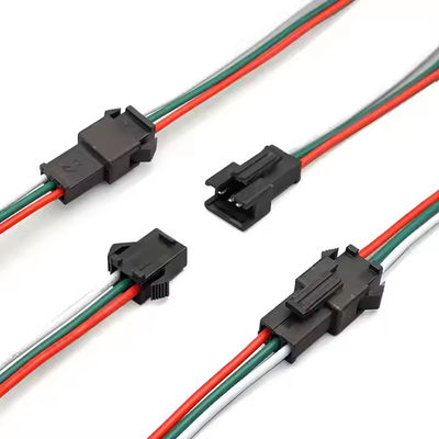 20awg Drahtfarben Kundenspezifischer Kabelbaum für langlebige Fahrzeuge AS14*0,16*1,25*2C SP OD4,0 PVC SCHWARZ
