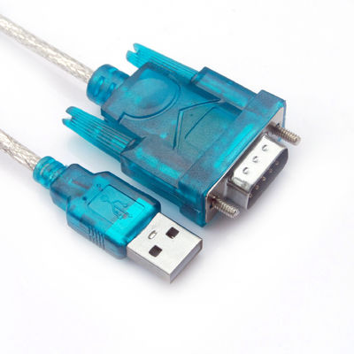 Kundenspezifisches USB-zu-DB9-RS232-Adapterkabel mit CH340-Chip, konzipiert für stabile COM-Port-Kommunikation von Kabelkonfektionären