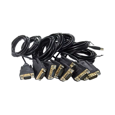Spezielles Kabel Vollkupfer DB9 DB15 DB25 Kabel 2x15 Pins Serien- und Parallelverbindungskabel von Mann zu Mann zur Datenübertragung