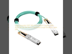 Kabelmontage QSFP 40G Direktanschluss Kupfer QSFP+ 4*10G 1M 3M 5M 7M oder angepasstes Breakout-Kabel DAC