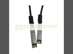 QSFP-40G-SR4 QSFP-100G-SR4 MPO-Schnittstelle Kurzstrecken-Glasfaser-Transceiver und -Kabelbaum Lieferant Kabelbaumhersteller