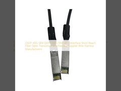 QSFP-40G-SR4 QSFP-100G-SR4 MPO-Schnittstelle Kurzstrecken-Glasfaser-Transceiver und -Kabelbaum Lieferant Kabelbaumhersteller