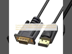 Kundenspezifische DB-Serie (DB9 DB15 DB26) Kabelkonfektion BNC-Kabelbaum für medizinische und Automobilverkabelung Vertrauenswürdige Hersteller